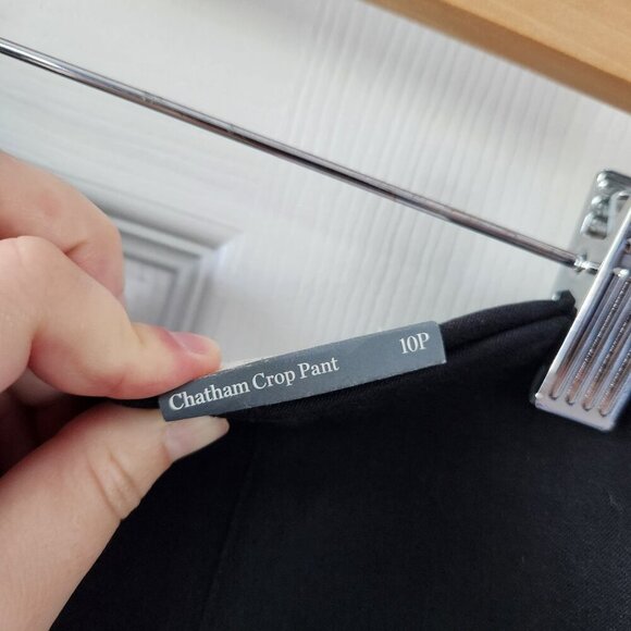 Talbots Chatham Crop Pant At Waist Slim Leg Pants - Picture 4 of 8